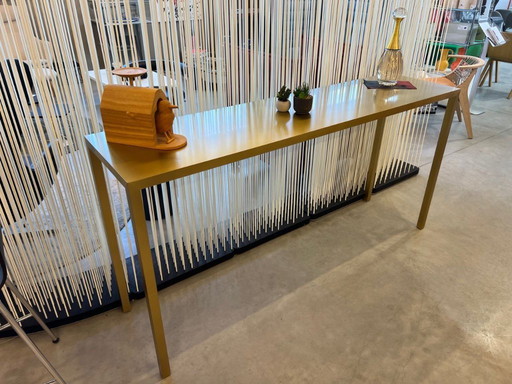 MDF ITALIA TENSE CONSOLLE OTTONE - MODELLO SHOWROOM