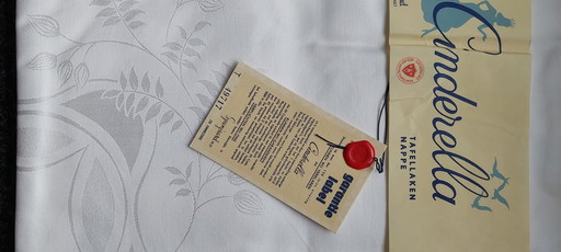 Vintage tablecloth/rug, Cinderella