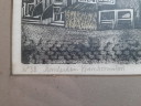Grabado: Ger van Vliet. "Ámsterdam Kromboomsloot".