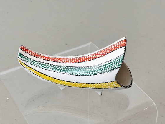 Image 1 of West German ceramic vase Delhi by Bodo Mans for Bay, 1960s