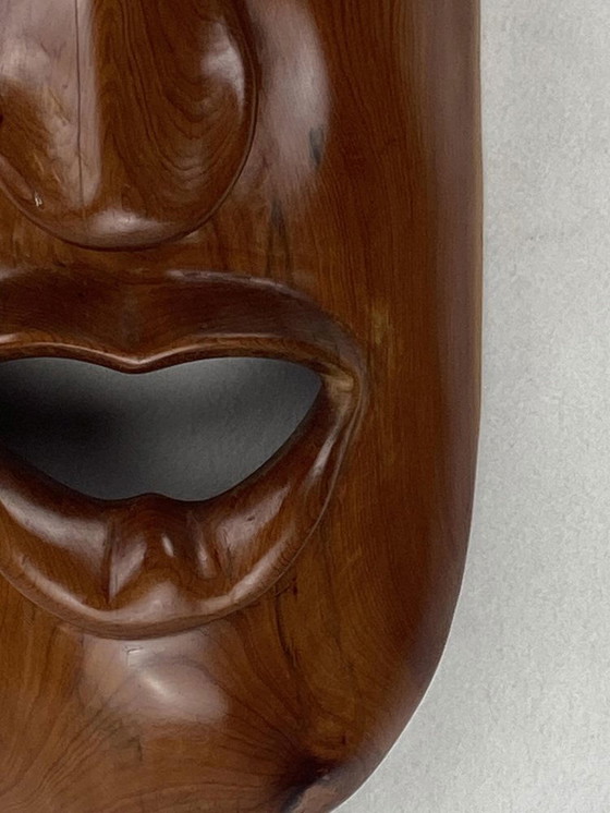 Image 1 of Mid-Century Teak Mask, 1950S