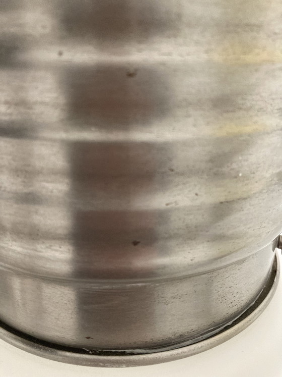 Image 1 of Giant opal glass pendant light by Agemob International, vintage 80s