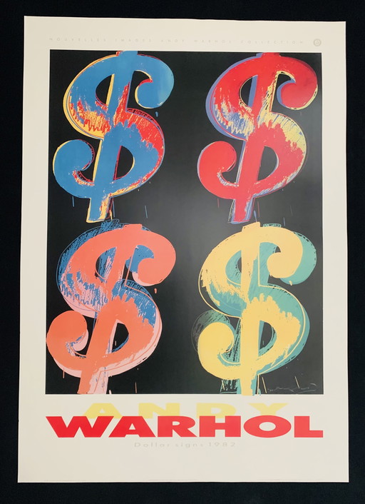 Andy Warhol, Gesigneerd Met Registratie In Impressum Copyright 'De Andy Warhol Foundation For The Visual Arts, Inc.' Offsetlitho