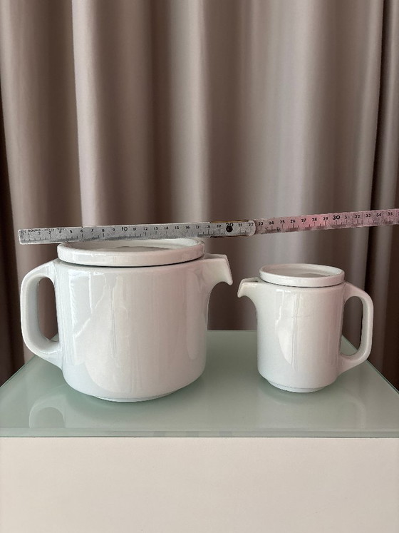 Deux théières en céramique blanche, thomas, Accessoires de table, Modern (photo 6 sur 15)