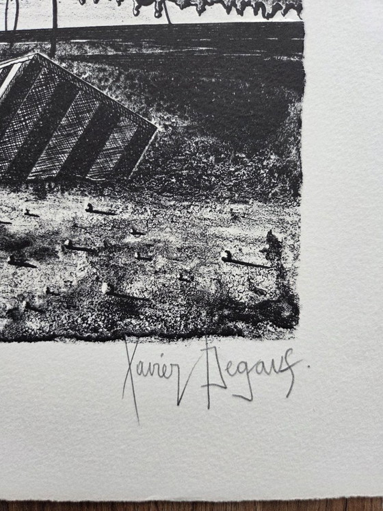Image 1 of Degans Xavier (1949-) - Lithographie justifiée et signée (ref 4122-7)