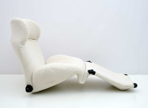 Sillón Bouclè Wink de Toshiyuki Kita para Cassina, década de 1980