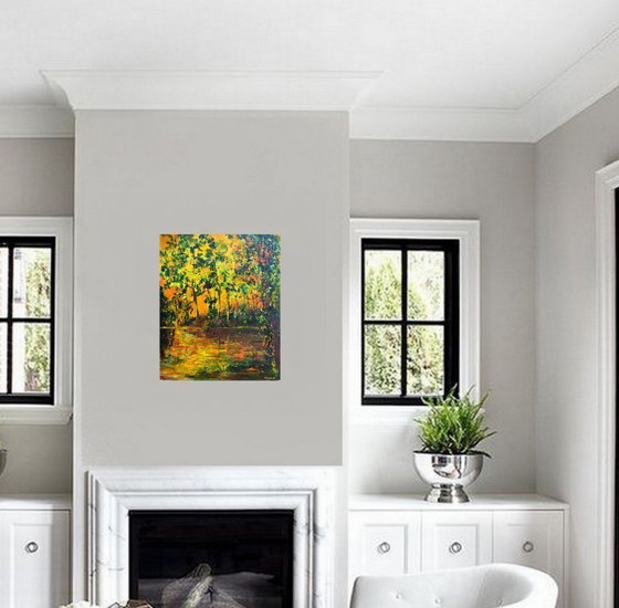 Image 1 of Light on a pond