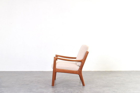 Image 1 of Sillón Senator danés de teca de mediados de siglo, diseñado por Ole Wanscher para Cado en la década de 1960.