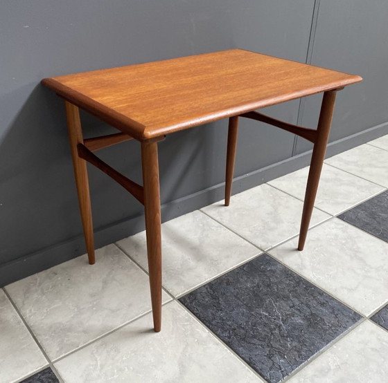 Tavolino in teak di Kai Kristiansen, Danimarca, anni '60 – Tavolini, Wood (photo 4 of 10)