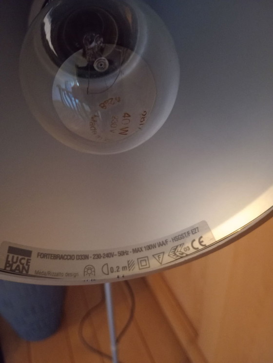 Lampe de bureau/lampadaire Luceplan – Métal (photo 3 of 5)