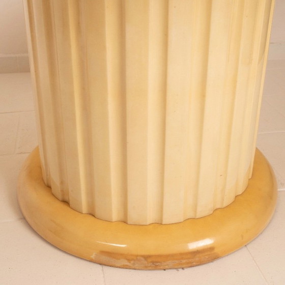 Image 1 of Raro Tavolo in pergamena di Aldo Tura per Tura Milano 1960