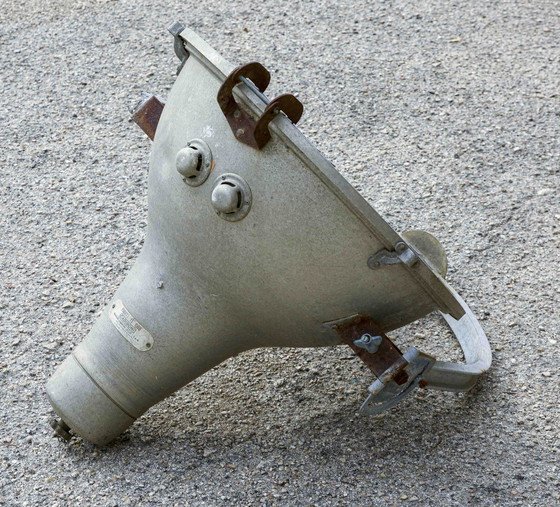 Proiettore Faro Ferroviario 1500 FS CARIBONI Italia 1960 – Faretti, Metallo, Vetro, Industrieel (photo 5 of 7)