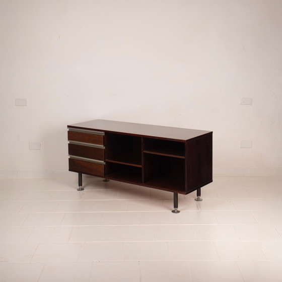 Low cabinet Pitagora by Renato Venturi and Ennio Fazioli for MIM, 1960 – MIM Roma, Metal, Mid Century Modern (photo 22 of 26)