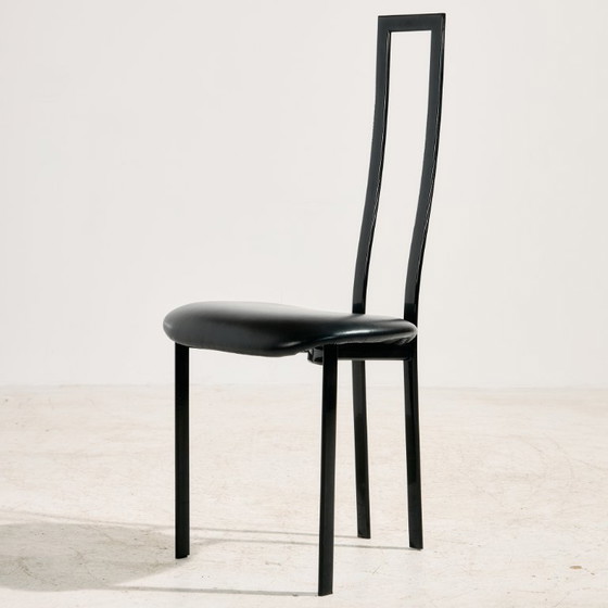 Image 1 of MK10325 Postmodern dining chair by Maurizio Cattelan for Cattelan, set of 2