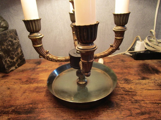 Image 1 of Antica e rara lampada a brocca a 4 luci