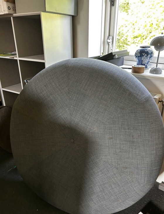Bolia Ottomane blau/grau, Hocker & Poufs, Stoff (Foto 3 von 7)