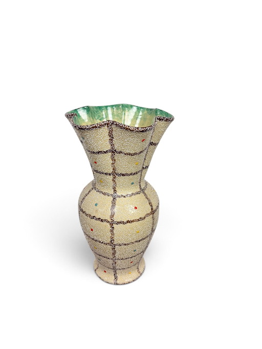1950s Italian Vase by Rolli Deruta – vazen, Ceramic