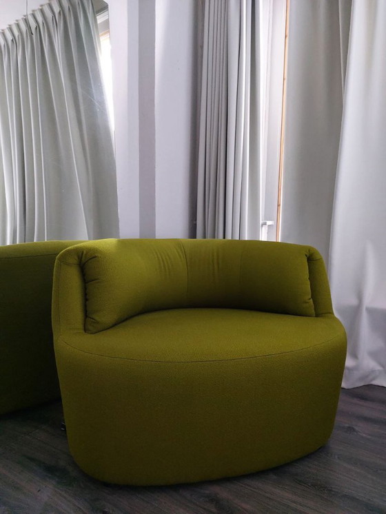 Image 1 of Fest Huf Armchair - Kvadrat Fabric Raf Simons Moss Green