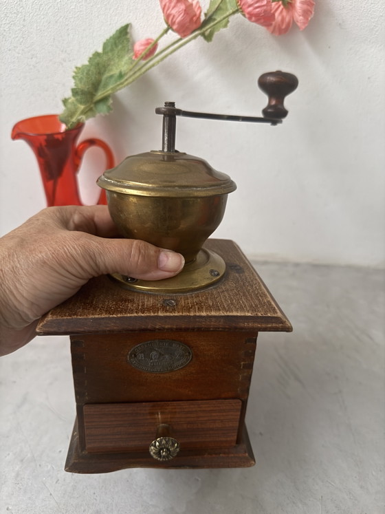 Moulin à café Zassenhaus R.Z. ancien | vers 1925-1935 | Laiton et bois – RZ Zassenhaus, Objets déco, Wood (photo 3 of 6)