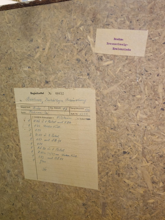 Image 1 of Vintage Tall Cabinet Wardrobe Highboard Small Cabinet Wall Cabinet