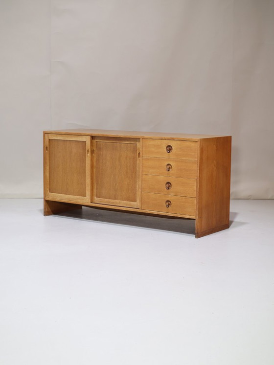 Image 1 of Hans J. Wegner sideboard oak Ry Møbler Danish