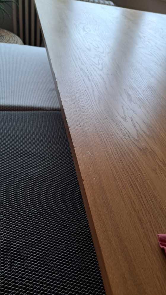 Image 1 of Hay - Pyramid Table and Bench + 3 Chairs Result