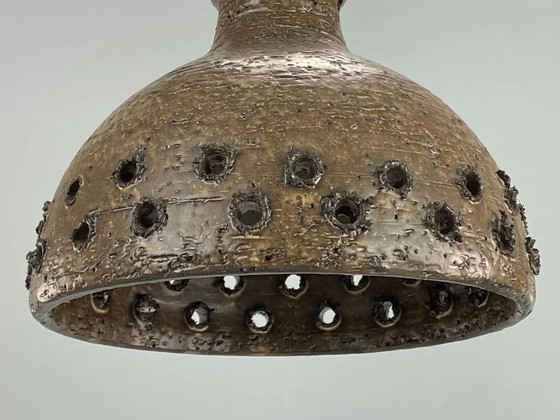 Image 1 of Lampada in ceramica anni '60 e '70, design danese, era spaziale, anni '60