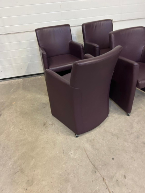 Image 1 of Silla de comedor Staccato 4x Morado