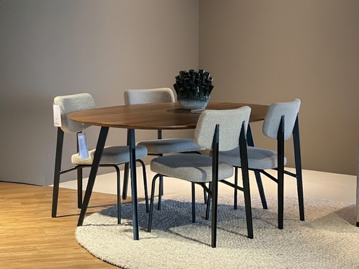 On Top and set – QLIV, eetkamerstoelen, Textile