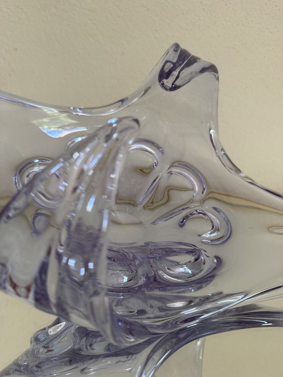 Image 1 of 60s neodymium crystal bowl