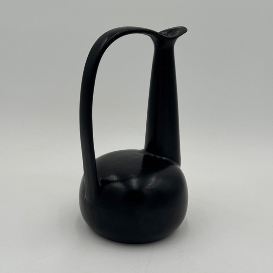 Image 1 of Gio Ponti & Carlo Alberto Rossi Bucchero Jarrón No. 3 Década de 1940 Diseño extremadamente raro