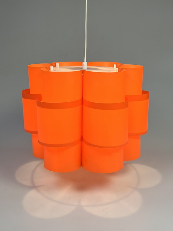 Vintage pendant lamp, Hans Agne Jakobsen, Scan-light, Tn64/410 – Plastic (photo 2 of 15)