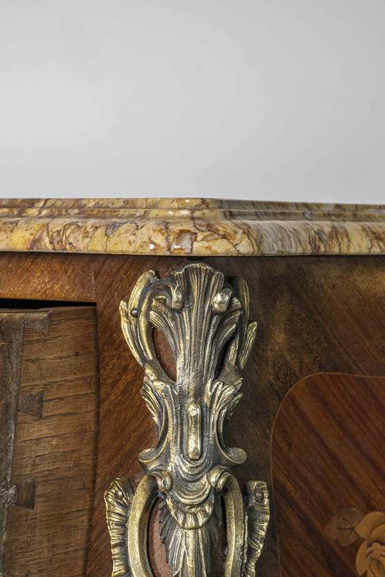 Image 1 of 2x Franse Commodes Louis Xv