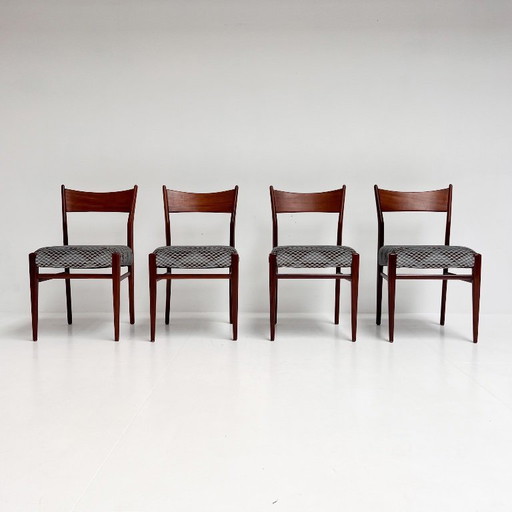 Ensemble de 4 chaises SA10 par Cees Braakman pour Pastoe, 1960