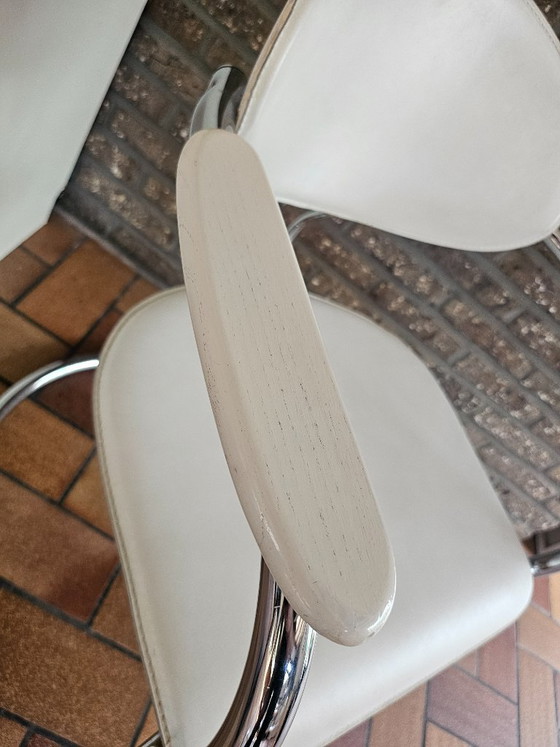 Image 1 of Set : 4x Effezeta stoelen & tafel