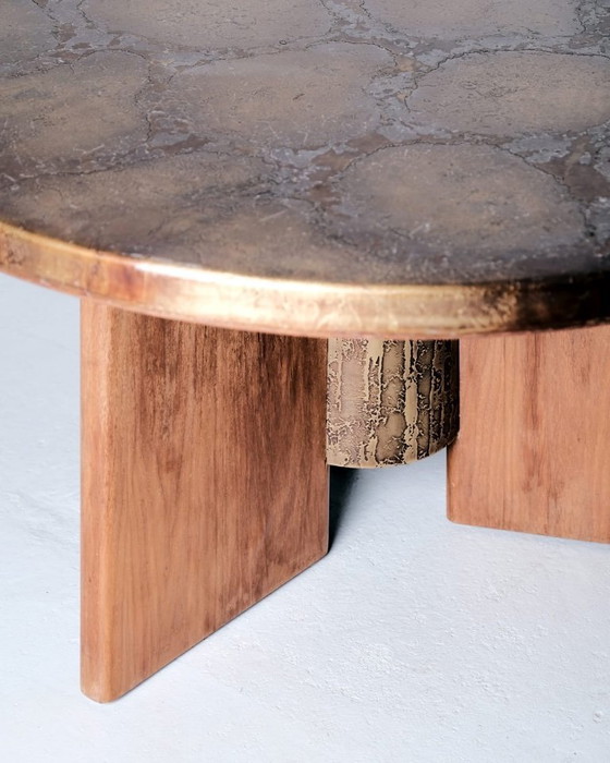 Image 1 of Rare Coffee Table by Heinz Lilenthal, 1980’s