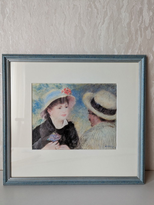 Pierre Auguste Renoir - Pareja en un barco