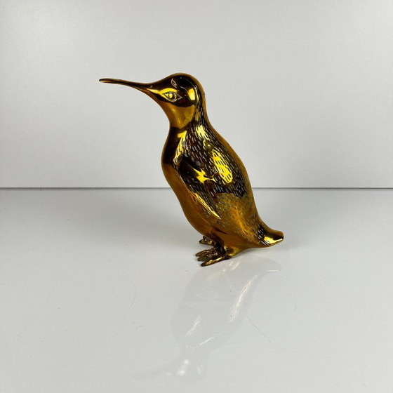 Brass penguin sculpture, Hollywood regency style - Midcentury modern – Decorative Objects (photo 6 of 13)