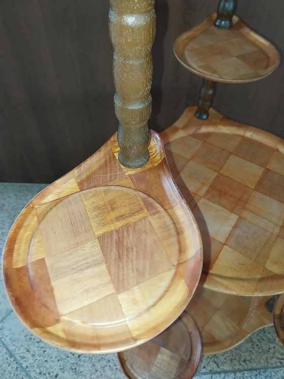 Image 1 of 1 x Houten Étagère 1970's