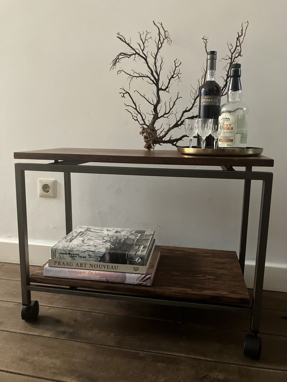 Image 1 of Desserte / table d'appoint Cees Braakman pour Pastoe (série japonaise 1960)