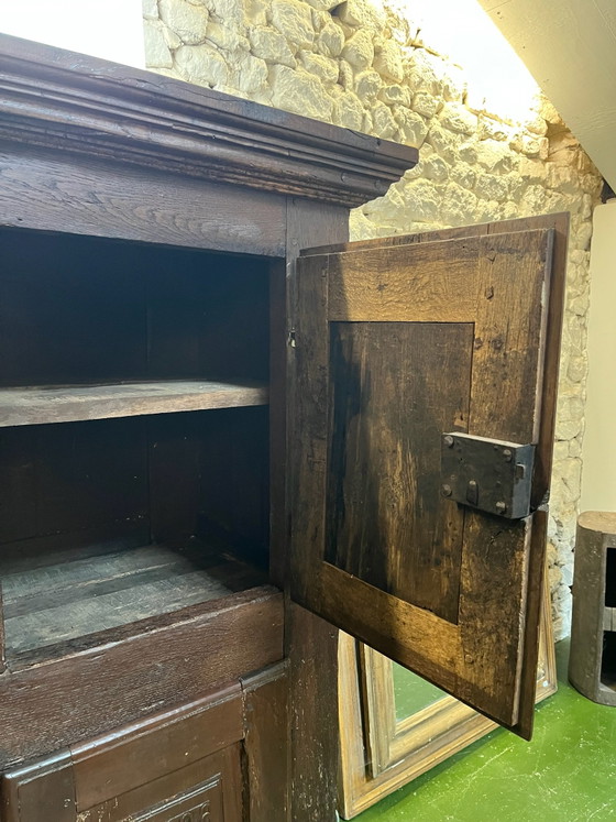 Buffet mit 4 Türen, 18. Jahrhundert, Highboards, Holz, Braun (Foto 15 von 15)