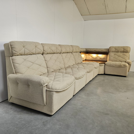 Image 1 of Vintage modulaire bank, hoge rug