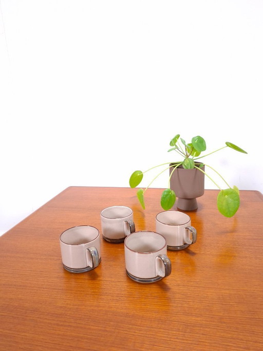 Juego de tazas de café de porcelana danesa Copenhagen B&G Stoneware