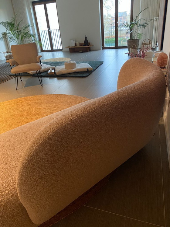 Image 1 of Zetel Ferm Living Rico Divan L - Wool Bouclé Natural