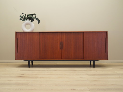 Sideboard aus Teakholz, dänisches Design, 1970er Jahre, Produktion: Dänemark