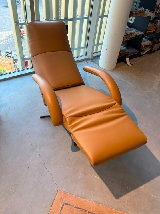 Jori Yoga Multi-move Electric Poltrone relax, Pelle, Metallo, Marrone (foto 2 di 5)
