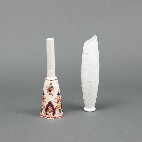Image 1 of Borek Sipek (1949-2016) - Delphine - N.V. Koninklijke Porceleyne fles, Royal Delft - gesigneerd 