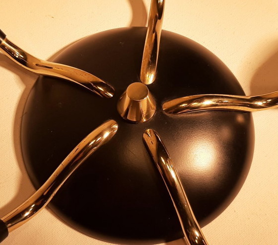 Image 1 of Lampe araignée Sputnik des années 1950. DL.