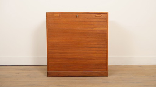 Classeur vintage | Armoire de bureau | porte roulante | tiroirs