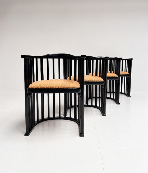 Image 1 of Conjunto de 4 sillas modelo 728 de Josef Hoffmann, 1906